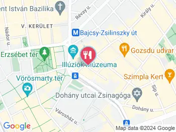 Andrea Ét-trendi Ételbár Budapest a térképen