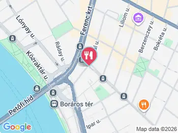 Angyal Söröző Budapest a térképen