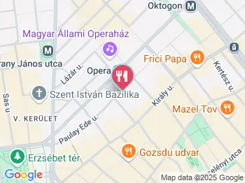 Anker't Budapest a térképen