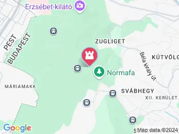 Anna-rét Budapest a térképen