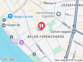 Annapurna Nepáli Étterem Budapest a térképen