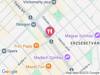 Antalya Kebab - Teréz körút Budapest a térképen