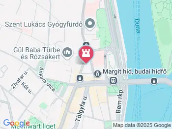 Anya gyermekével szobor Budapest a térképen