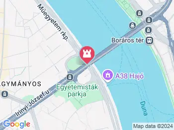 Anya gyermekkel Budapest a térképen