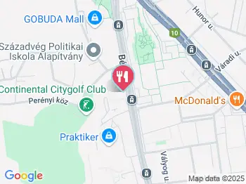 AnyTime Étterem & Kávézó Budapest a térképen