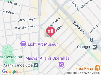 Apacuka Étterem Kávéház Varieté Budapest a térképen