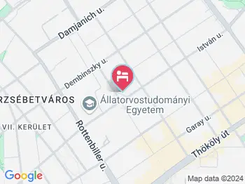 Apartman Budapest a térképen