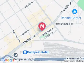 Apollonia Greek Gyros Budapest a térképen