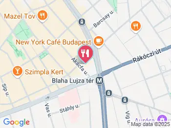 Apostroph Café & Bar Budapest a térképen