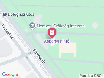 Apponyi hintó Budapest a térképen