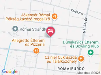 Aquamarina Gőzhajó Hotel Budapest a térképen