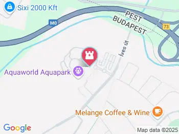 Aquaworld Resort Élményfürdő Budapest Budapest a térképen