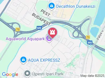 Aquaworld Resort Kalandpark Budapest Budapest a térképen