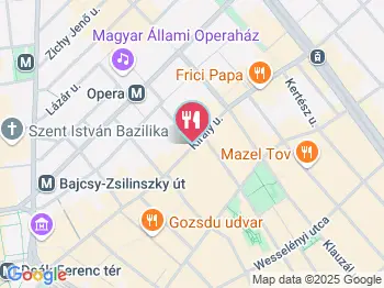 % Arabica - Király utca Budapest a térképen