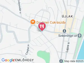 Aragvi Grúz Étterem Budapest a térképen