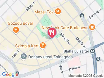 Arán Bakery - Wesselényi utca Budapest a térképen