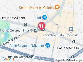 Arán Bakery - Móricz Budapest a térképen