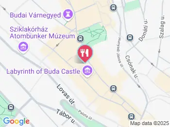 Arany Hordó Étterem Budapest a térképen