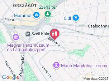 Arany Kaviár Étterem Budapest a térképen