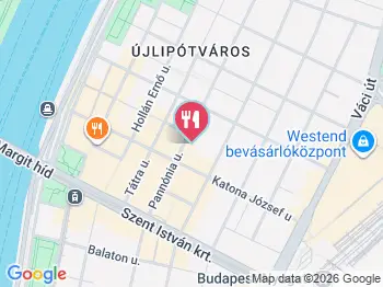 Aranyom Kávézó és Deli Budapest a térképen