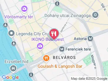 Aroy-Thai Restaurant & Sushi Bar Budapest a térképen