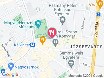 Arquitecto Pitpit Budapest a térképen