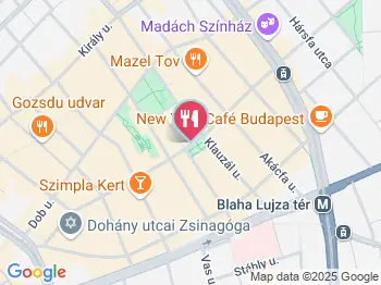 Art Cukrászda - Wesselényi utca Budapest a térképen