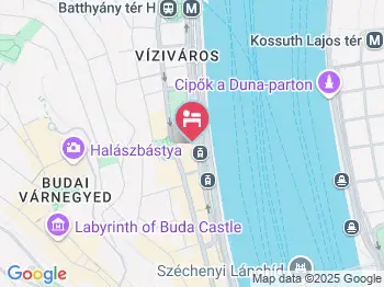 Art'otel Budapest a térképen