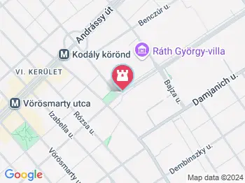 Arthur Koestler szobra Budapest a térképen