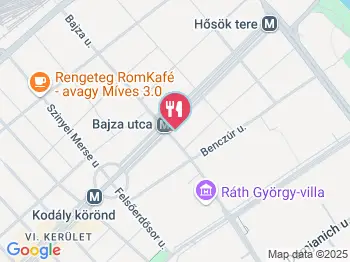 Artrium Bistro Budapest a térképen