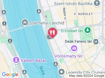 ARZ Libanoni Étterem Budapest a térképen