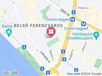 Assisi Szent Ferenc Plébániatemplom Budapest a térképen