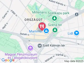 aSushiBár Budapest a térképen