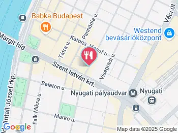 Atlantis Bisztró & Biliárd Budapest a térképen