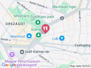 Atma Buda Vegetáriánus Étterem & Pizzéria Budapest a térképen
