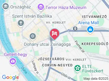 Atrium Fashion Hotel Budapest a térképen