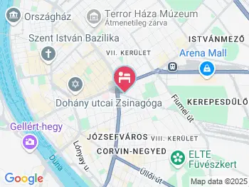 Atrium Fashion Hotel Budapest Budapest a térképen