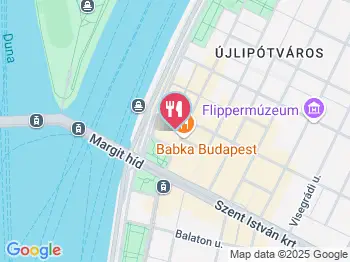 Aura Gastrocafe Budapest a térképen