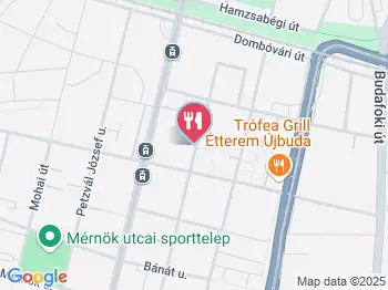 Avanti Ristorante Mediterraneo Budapest a térképen