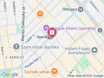 AWAY Spa WBudapest Budapest a térképen