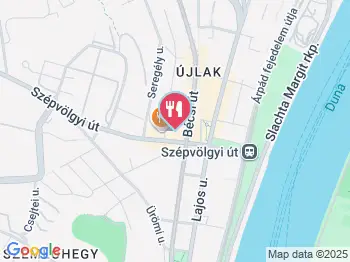 AztaBetyár Kolosy Budapest a térképen