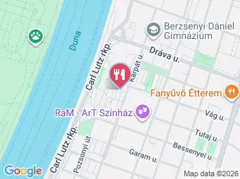 Azúr Fagyizó - Kárpát Budapest a térképen