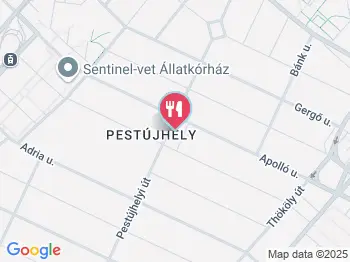 Bábelék Étterem Budapest a térképen