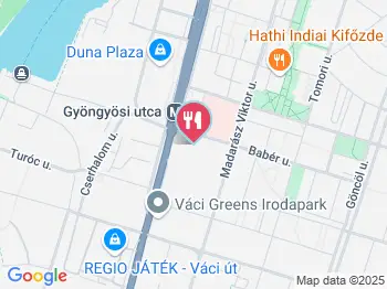 Babérlevél Gyorsétterem & Cukrászda Budapest a térképen