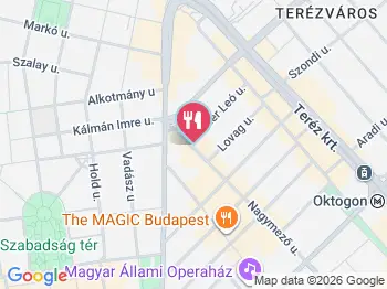 Babi's Pasta & Pinsa Budapest a térképen