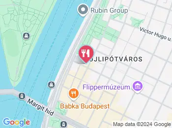 Babka Deli Budapest a térképen