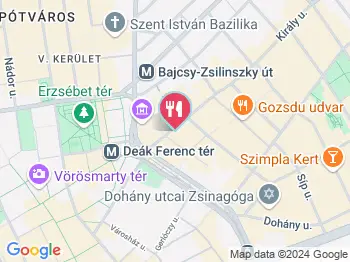 Babok Budapest a térképen