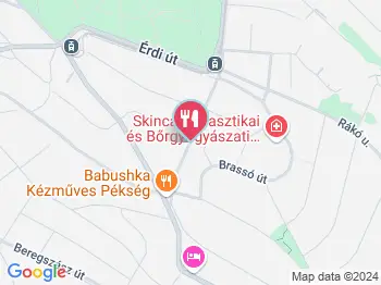 Babushka Kézműves Pékség Budapest a térképen