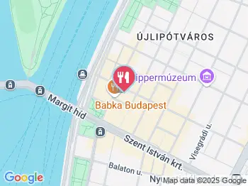 Babuska Budapest a térképen