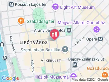 Badhanna Budapest a térképen